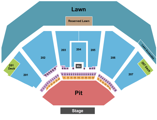 Lakewood Amphitheatre Suicideboys Seating Chart